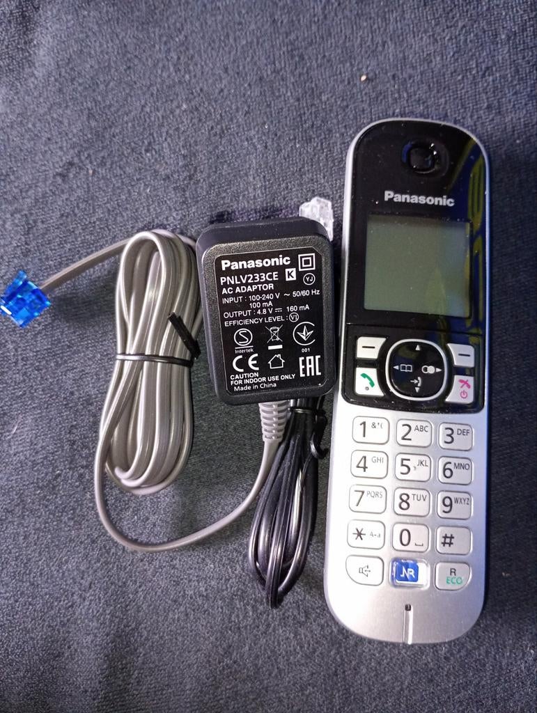 Nieuwe Panasonic KX-TGA682EX DECT telefoon met adapter, Ophalen of Verzenden, Nieuw, 1 handset