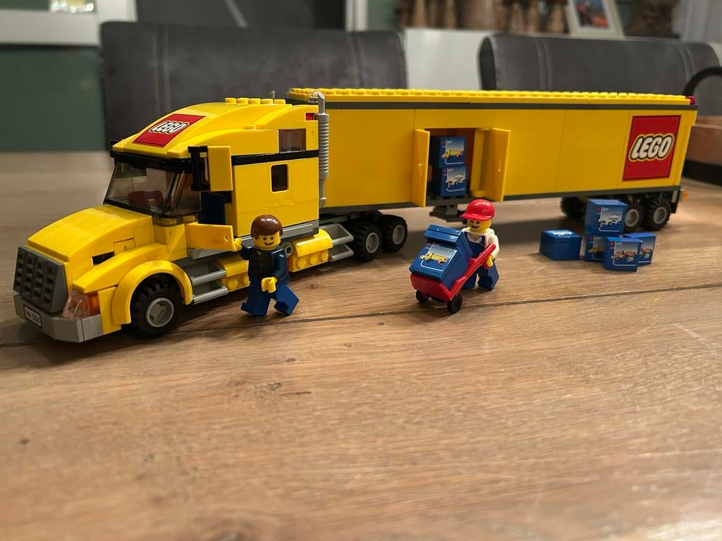 Complete Lego vrachtwagen set 3221, Kinderen en Baby's, Speelgoed | Duplo en Lego, Ophalen of Verzenden, Gebruikt, Complete set