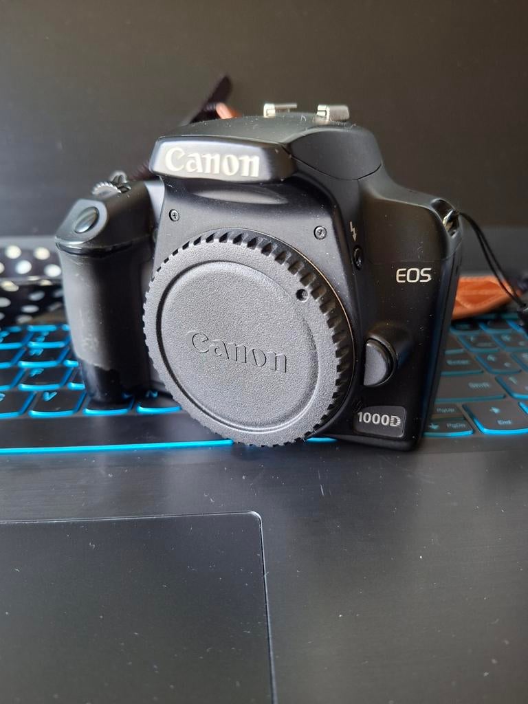 Canon EOS 1000D met 18-55mm en 55-200mm lens, Ophalen of Verzenden, Canon, Geen optische zoom