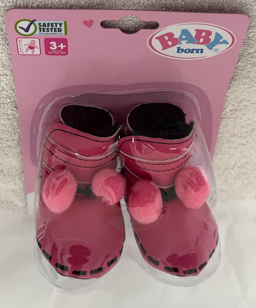Baby born laarsjes nieuw in de verpakking!!, Ophalen of Verzenden, Nieuw, Babypop