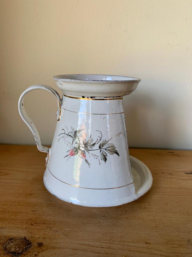 Comfoortje / theelichtje met bloemetjes, Ophalen of Verzenden