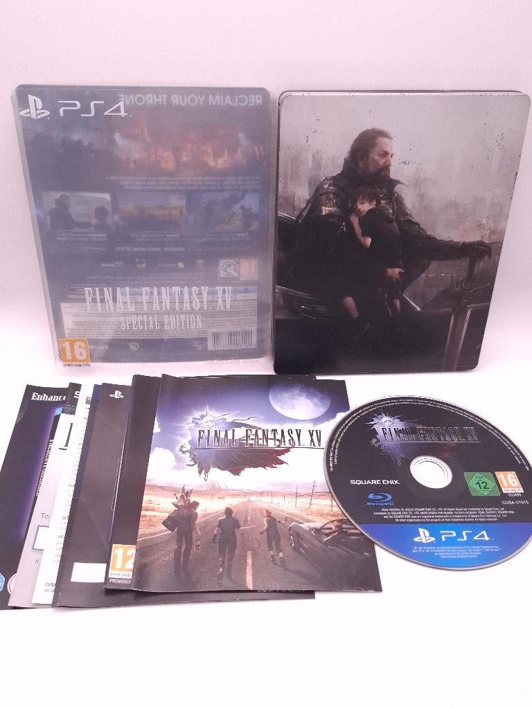 Final Fantasy XV special edition ps4, Spelcomputers en Games, Games | Sony PlayStation 4, 1 speler, Ophalen of Verzenden, Zo goed als nieuw