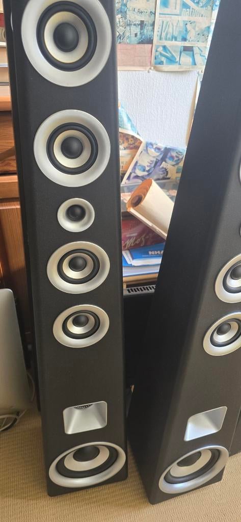 Toren Speakerset, Audio, Tv en Foto, Luidsprekers, Overige merken, Gebruikt, Ophalen of Verzenden, 60 tot 120 watt