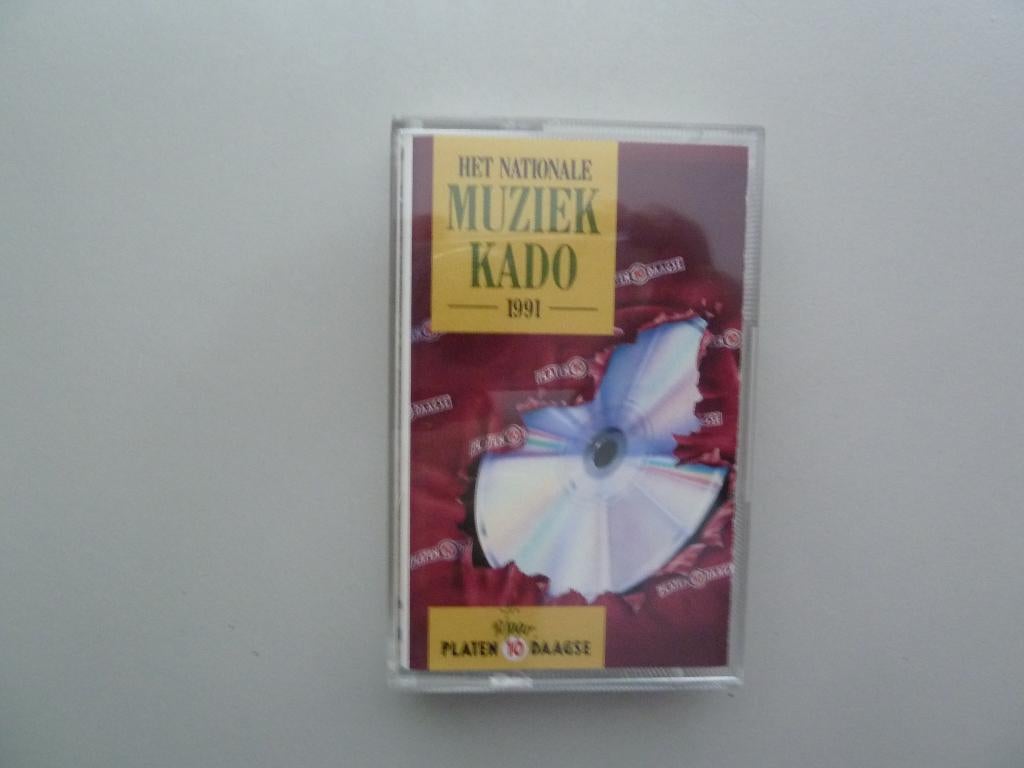Het Nationale Muziek Kado 1991 cassettebandje, Ophalen of Verzenden, Gebruikt, 1 bandje