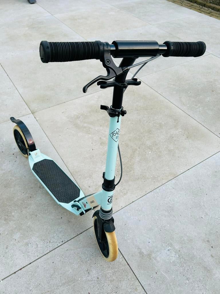 OXELO Step Volwassenen/Kinderen - Dubbele Vering & Rem, Fietsen en Brommers, Steps, Zo goed als nieuw, Gewone step, Ophalen of Verzenden