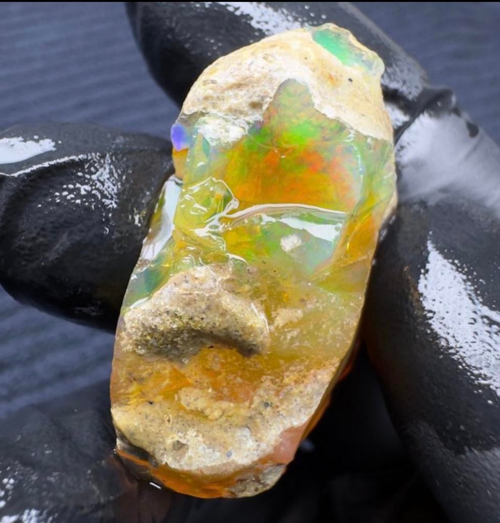 82ct Kristal Opaal Ruw- 16.4 g, Ophalen of Verzenden, Zo goed als nieuw