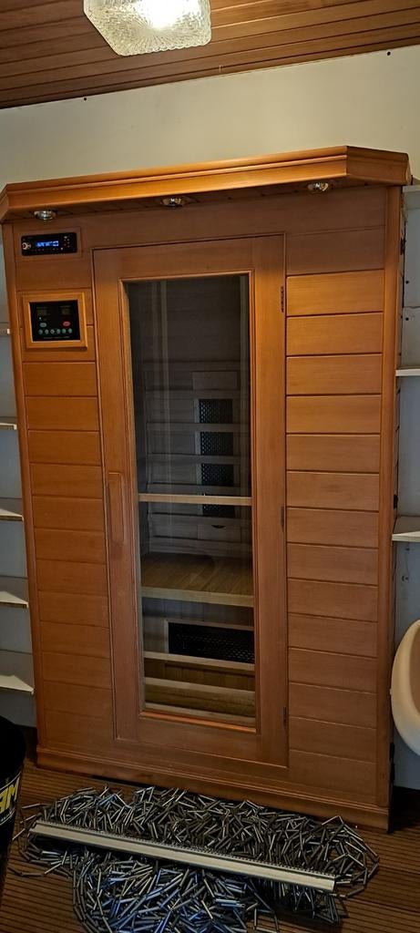 Infrarood sauna, Ophalen, Gebruikt, Infrarood, Complete sauna