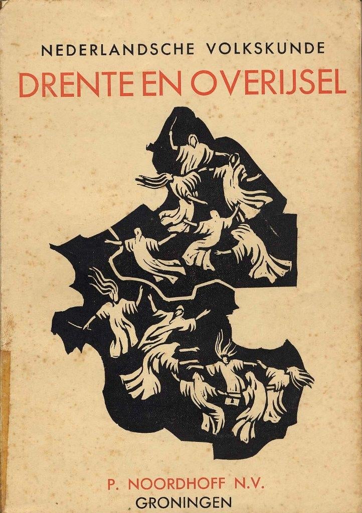 Drenthe en Overijsel. Nederlandsche volkskunde, Boeken, Ophalen of Verzenden, Gelezen