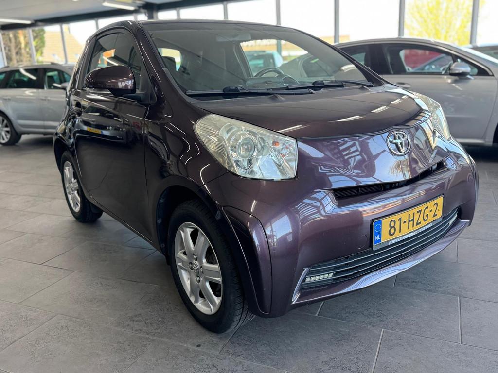 Toyota IQ 1.0 VVTi Comfort airco elektrische pakket lm-velge, Stof, Gebruikt, Overige kleuren, 4 stoelen