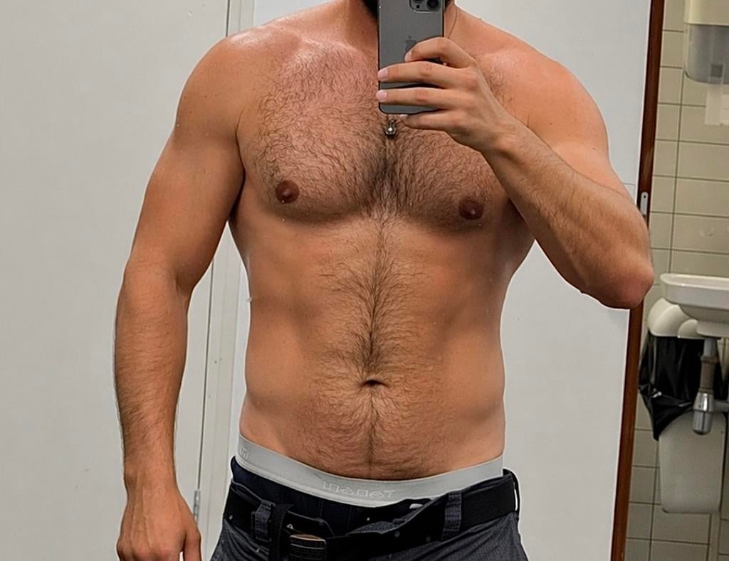 Massage - mannelijke fitte masseur, Ontspanningsmassage