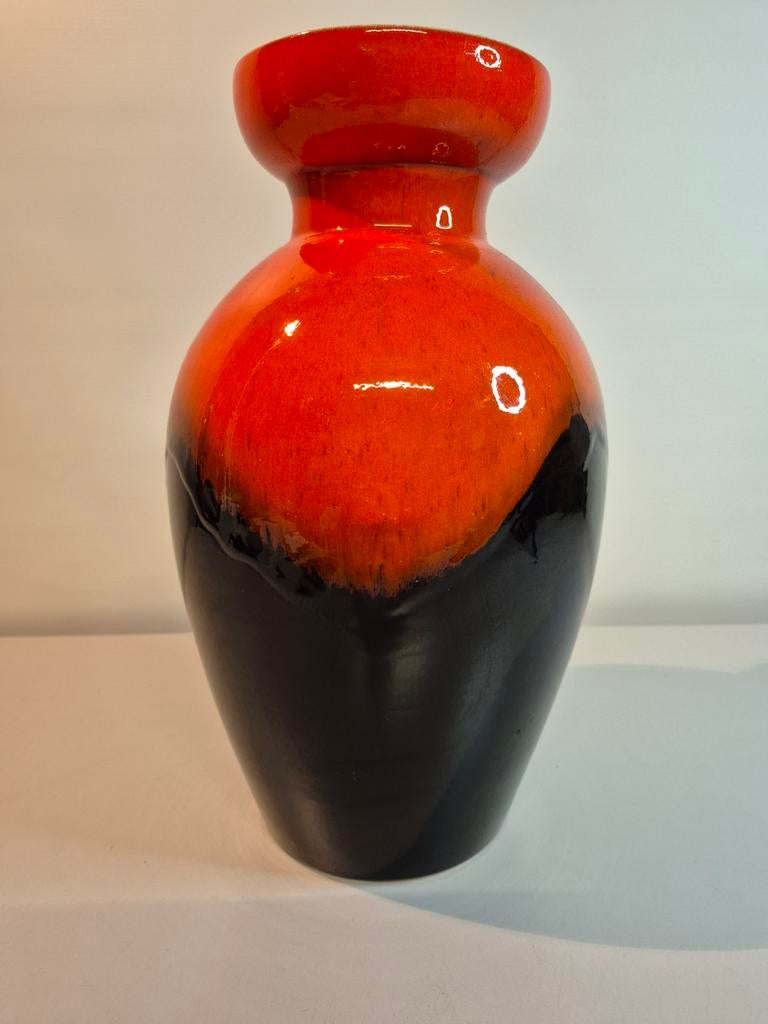 West germany vaas in fat lava stijl, Ophalen of Verzenden