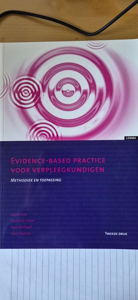 Studieboek Verpleegkunde: Evidence-Based Practice, Boeken, Studieboeken en Cursussen, Ophalen of Verzenden