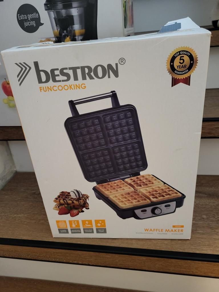 Waffle maker, Witgoed en Apparatuur, Wafelijzers, Ophalen of Verzenden, Nieuw