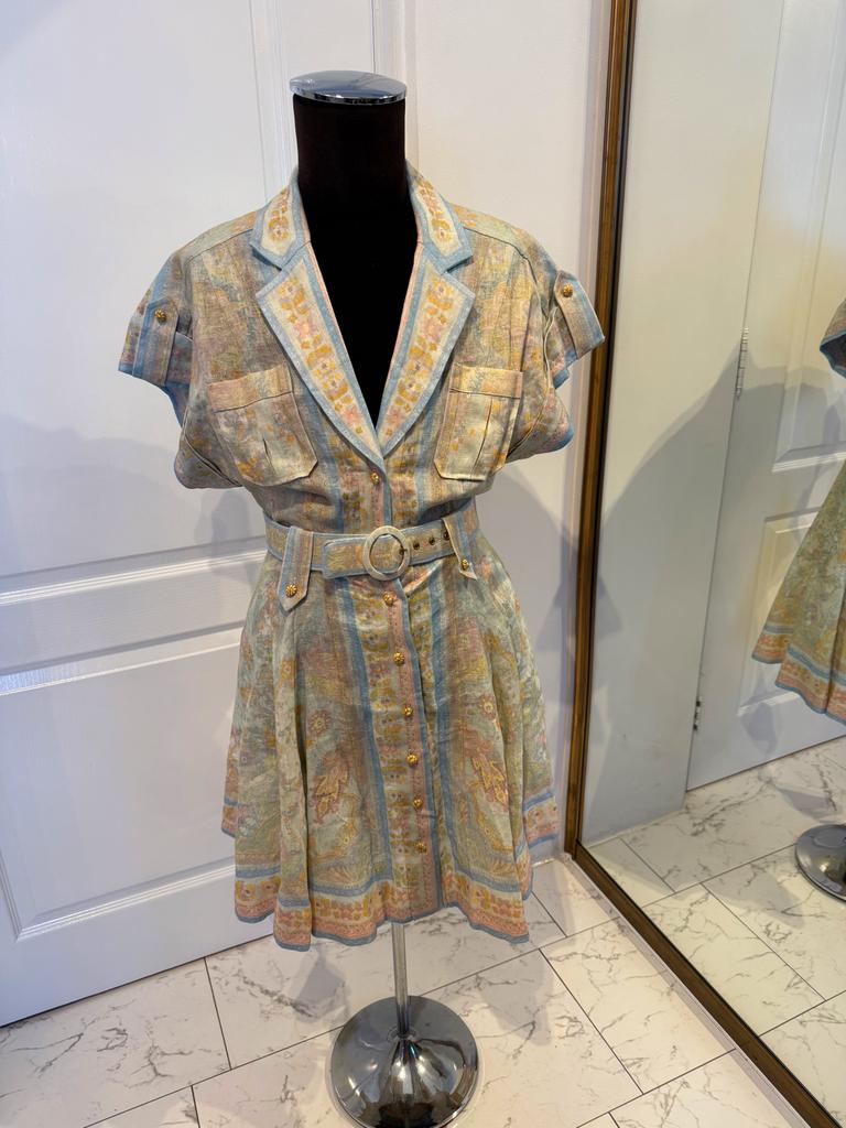 Zimmermann jurk maat 3 (L), Kleding | Dames, Jurken, Blauw, Maat 42/44 (L), Ophalen of Verzenden, Zo goed als nieuw