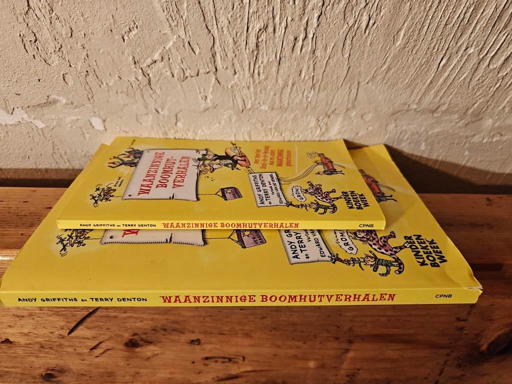 2 X Waanzinnige boomhut verhalen., Ophalen of Verzenden, Zo goed als nieuw, Verhalen