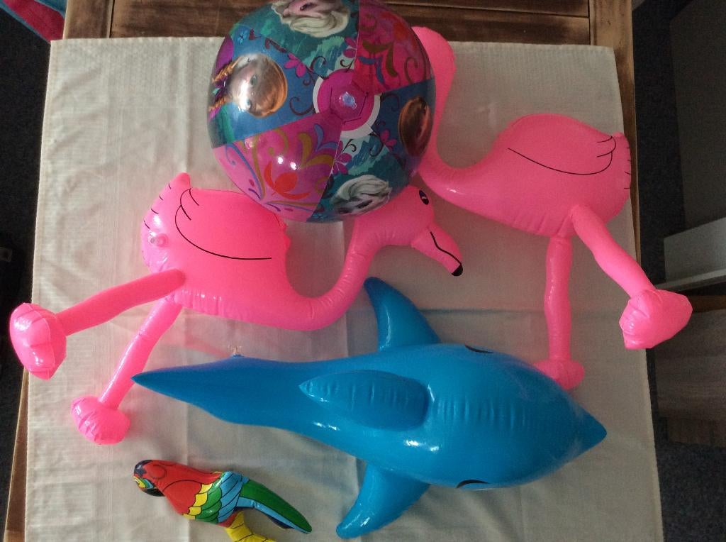 LEUKE OPBLAAS FIGUREN, Ophalen of Verzenden, Gebruikt