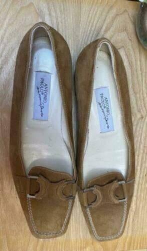 Antonio Paolo instapschoenen maat 40, Kleding | Dames, Schoenen, Schoenen met lage hakken, Bruin, Ophalen of Verzenden, Zo goed als nieuw