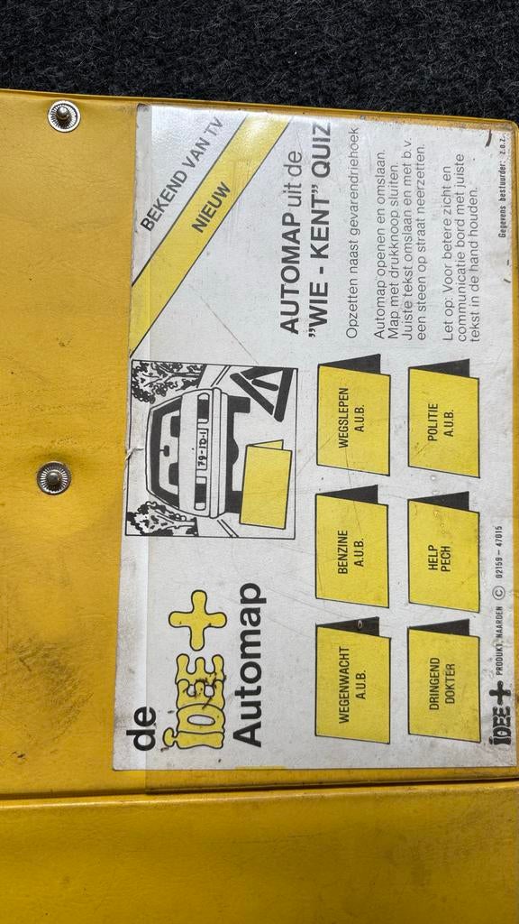 Automapje bij pech, Ophalen of Verzenden, Gebruikt