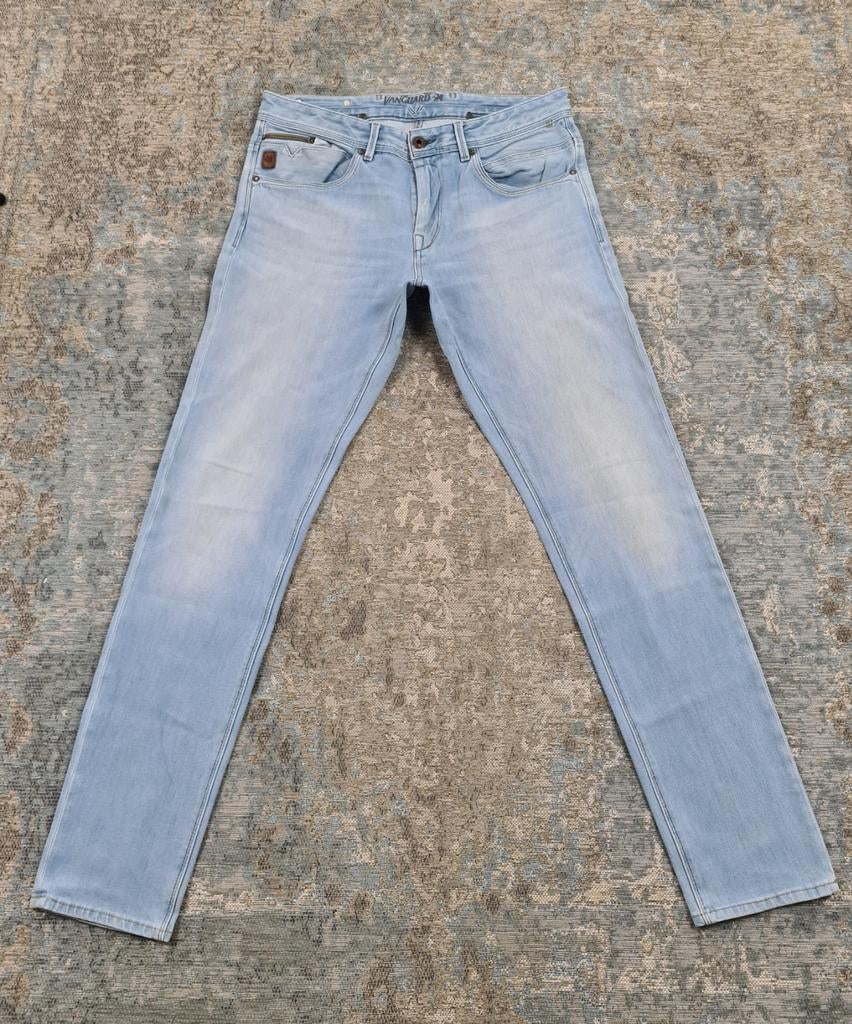 Vanguard V850 Rider W33 L34 Slim STRETCH Bronno3334 Blauw, Kleding | Heren, Spijkerbroeken en Jeans, Zo goed als nieuw, W33 - W34 (confectie 48/50)