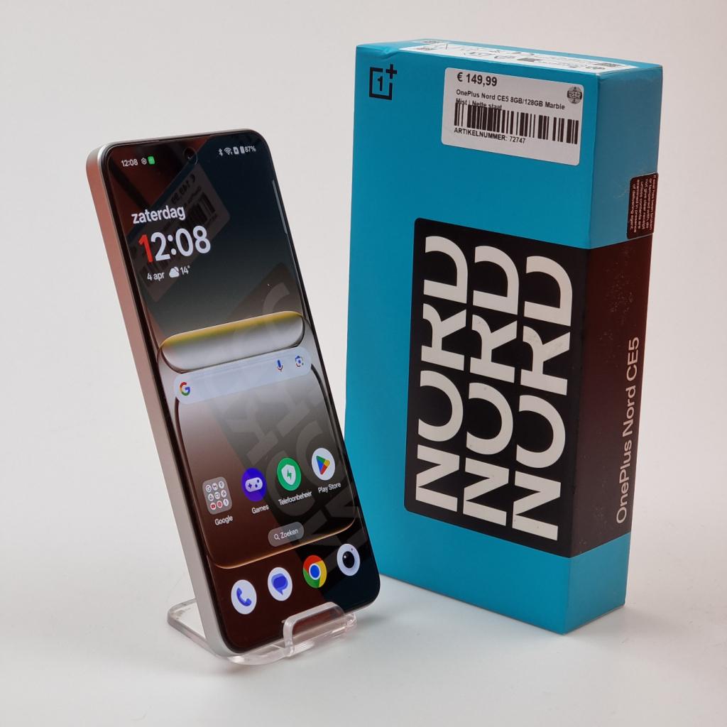 OnePlus Nord CE5 8GB/128GB Marble Mist | Nette staat, Oneplus, Zo goed als nieuw, Support@oneplus.com, 18F, Tairan Building
No. 8, Tairan Road
Chegongmiao, Futian District
Shenzhen, Guangdong
China