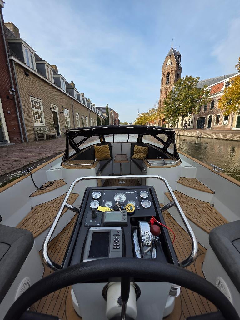 Waterspoor 808 Nanni 200pk (2011) in goede staat, Watersport en Boten, Gebruikt, Binnenboordmotor, 6 meter of meer, Diesel