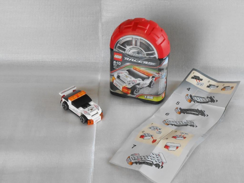 Lego Racers 8121 Track Marshal, Kinderen en Baby's, Speelgoed | Duplo en Lego, Ophalen, Gebruikt, Complete set, Lego
