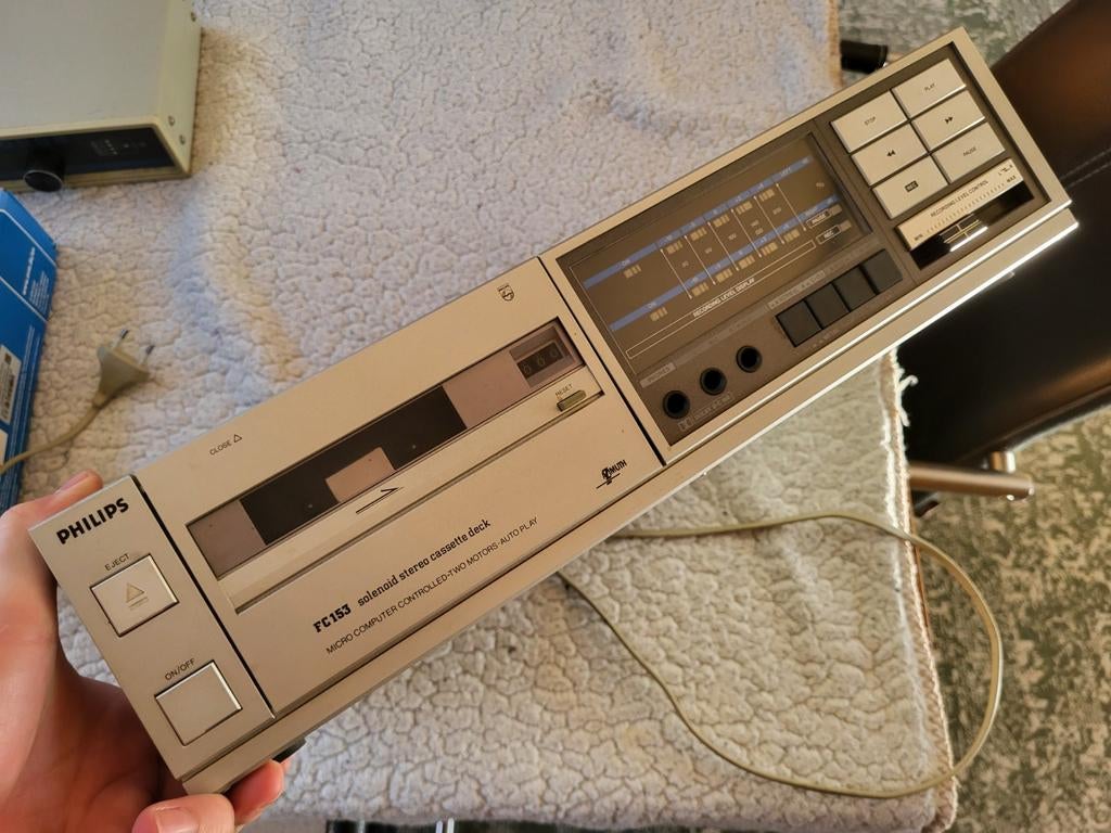 Philips FC153 cassettedeck, Ophalen of Verzenden, Philips