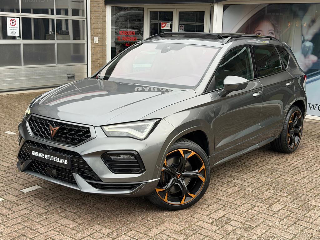 CUPRA Ateca 300PK | Pano | Acc | Virtual | Matrix | Leder/Al, Automaat, 15 km/l, Zwart, 4 cilinders