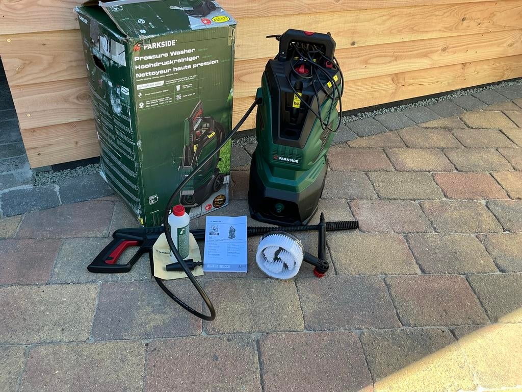 Parkside hogedrukreiniger, Tuin en Terras, Hogedrukreinigers, Ophalen of Verzenden, Zo goed als nieuw, Elektrisch