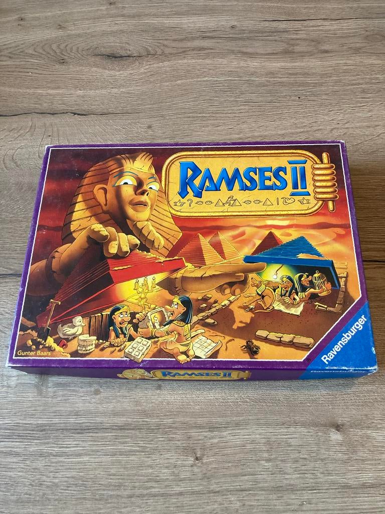 Ramses II Ravensburger bordspel, Hobby en Vrije tijd, Gezelschapsspellen | Bordspellen, Drie of vier spelers, Ophalen of Verzenden