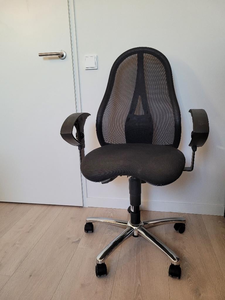 Topstar Bureaustoel, Ophalen, Zwart, Zo goed als nieuw, Bureaustoel