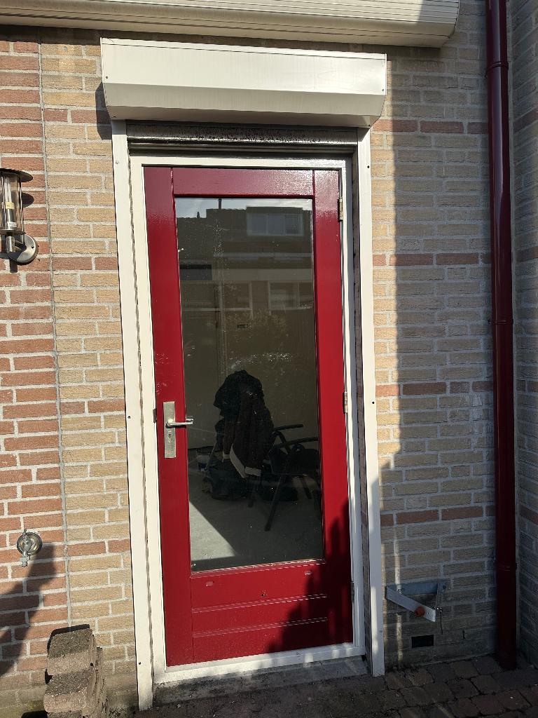 Achterdeur, Doe-het-zelf en Verbouw, Ophalen, Gebruikt, 80 tot 100 cm, Buitendeur