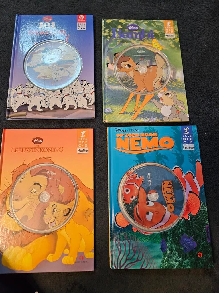 Disney lees mee cd boeken, Ophalen