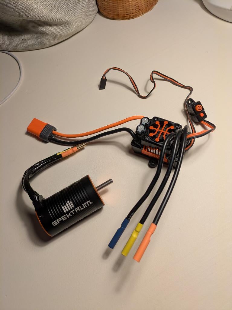 Spektrum Firma 130 Amp Brushless Smart ESC met 3150Kv motor, Ophalen of Verzenden, Nieuw, Elektro, Onderdeel