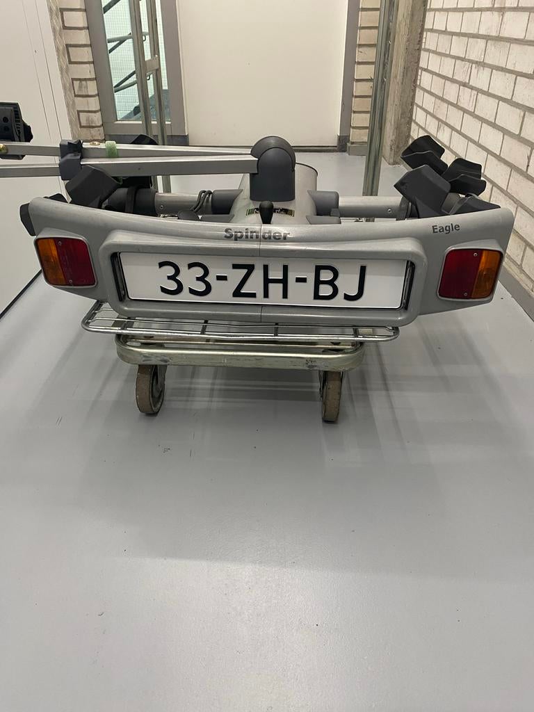 Spinder Eagle fietsendrager, Auto diversen, Fietsendragers, Ophalen, Gebruikt, 2 fietsen, Trekhaakdrager