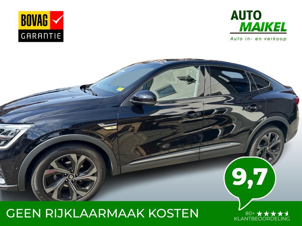 Renault ARKANA 1.3 MH 160 R.S. LINE AUTOMAAT, Auto's, Renault, Arkana, Gebruikt, 4 cilinders, Zwart