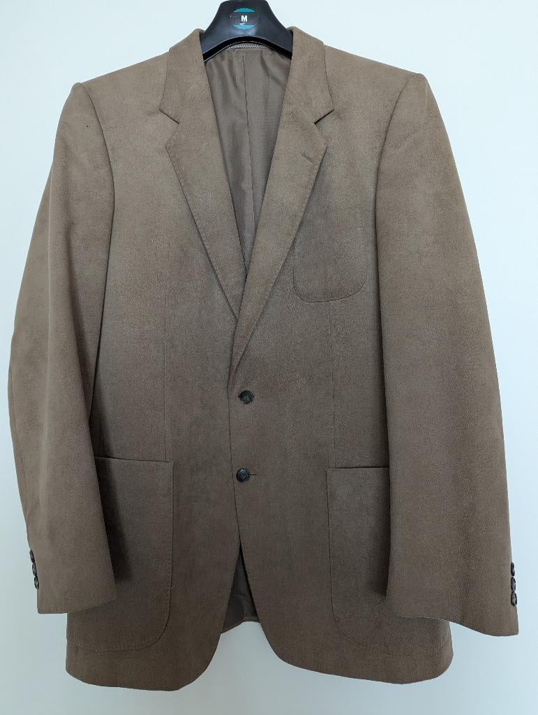 Alcantara jasje colbert met 52, Kleding | Heren, Ophalen of Verzenden, Gedragen, Maat 52/54 (L), Overige kleuren