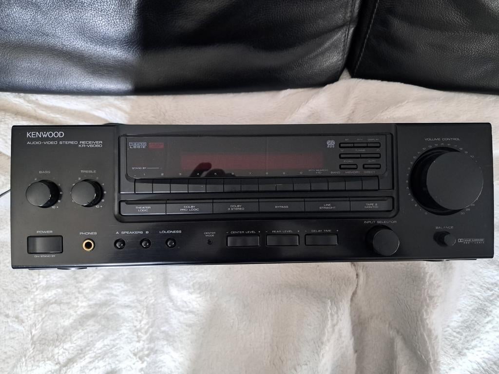 Kenwood KR-V6060 Receiver HiFi Stereo, Ophalen, Zo goed als nieuw, 120 watt of meer, Overige merken