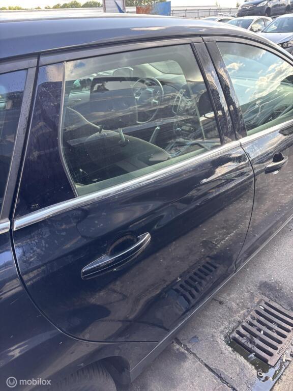 Achterdeur rechts  zwart Ford Focus III '11-'18, Ophalen, Gebruikt, Ford, Deur