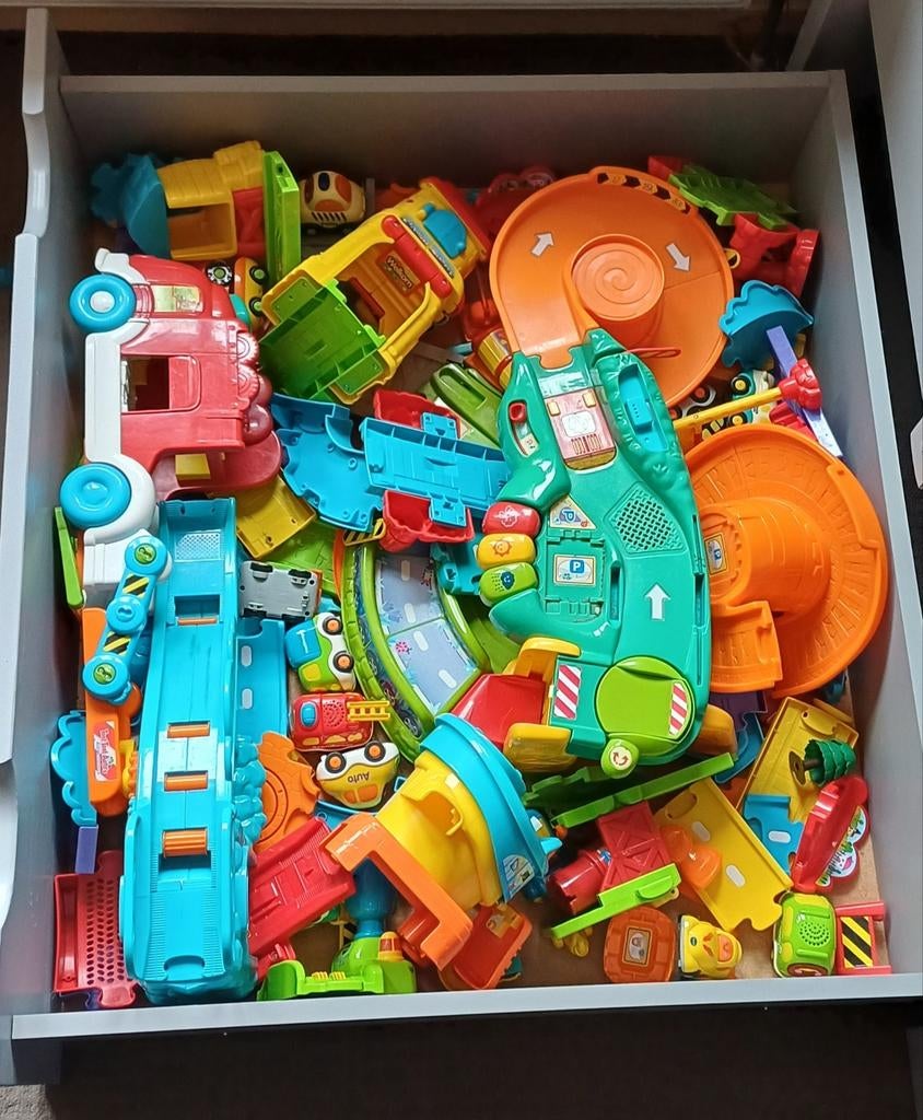Grote verzameling Vtech Toet Toet Auto's en accessoires., Ophalen of Verzenden, Gebruikt, 2 tot 4 jaar