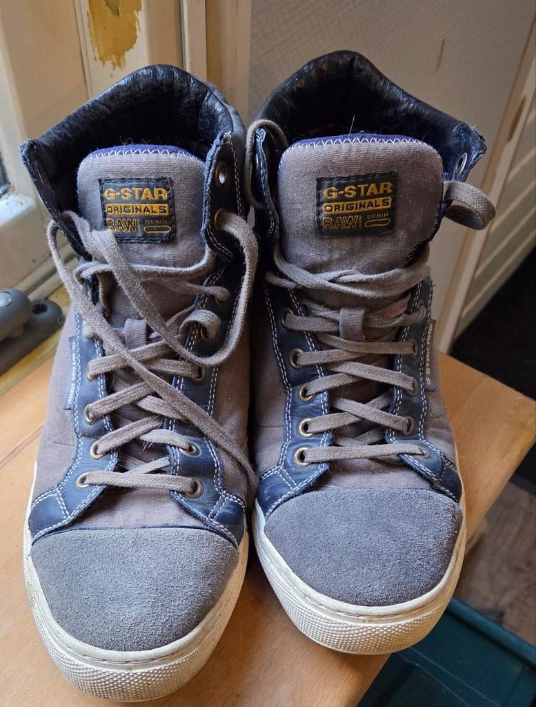 Heren G-Star schoenen maat 42, Blauw, Ophalen of Verzenden, G-Star, Gedragen