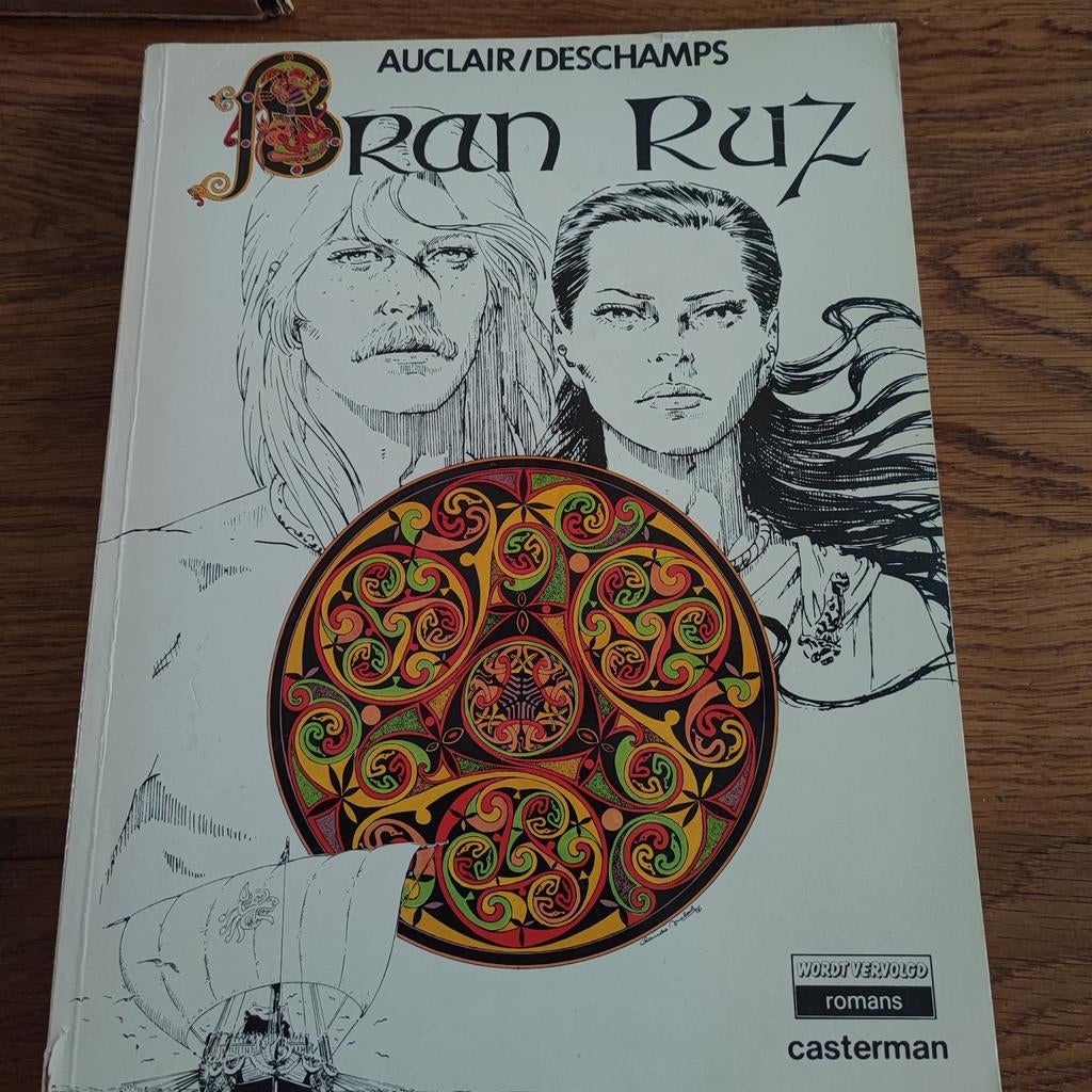 Stripboek Bran Ruz - Auclair/Deschamps, Eén stripboek, Ophalen of Verzenden, Gelezen