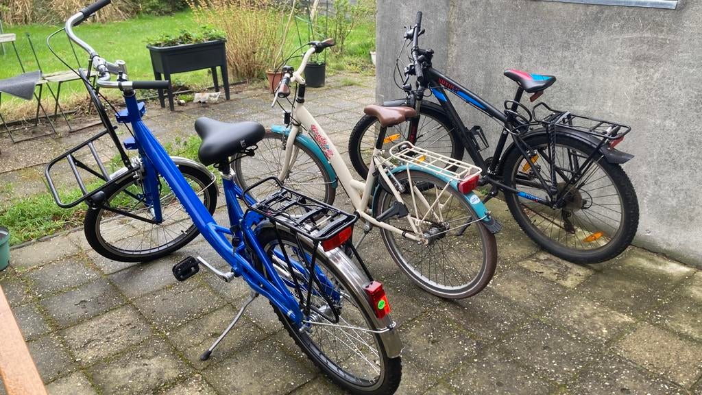 24-inch, 26-inch bicycle, 1gears, 3 gears, 21 gears, Fietsen en Brommers, Fietsen | Dames | Damesfietsen, Minder dan 47 cm, Ophalen