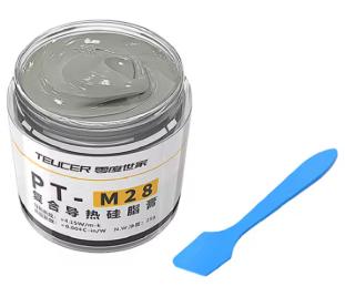 Teucer Koelpasta / Thermal paste 25 gram met spatel, Ophalen of Verzenden, Nieuw, Koelpasta