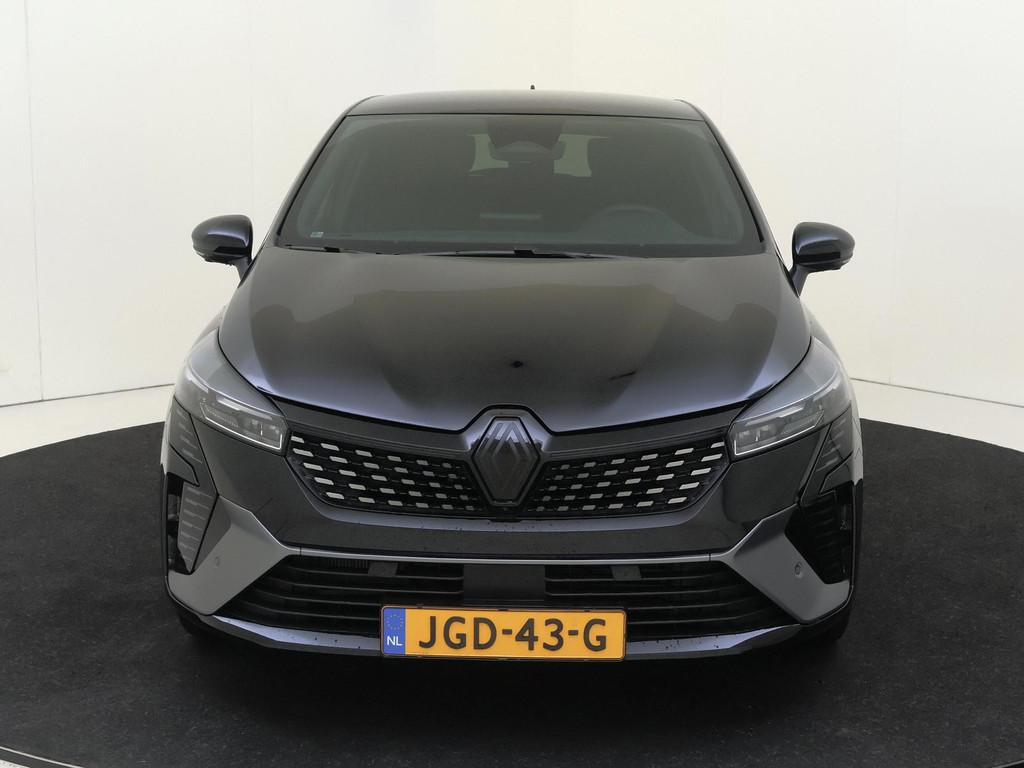 Renault Clio 1.6 E-Tech Full Hybrid 145 PK esprit Alpine Aut, Auto's, Renault, Stof, Euro 6, Zwart, Origineel Nederlands