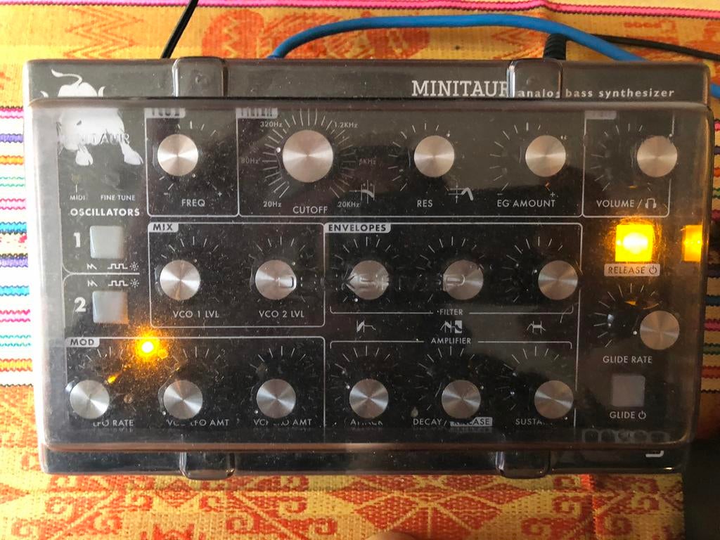 Moog minitaur w/decksaver, Ophalen of Verzenden, Zo goed als nieuw, Overige aantallen, Overige merken