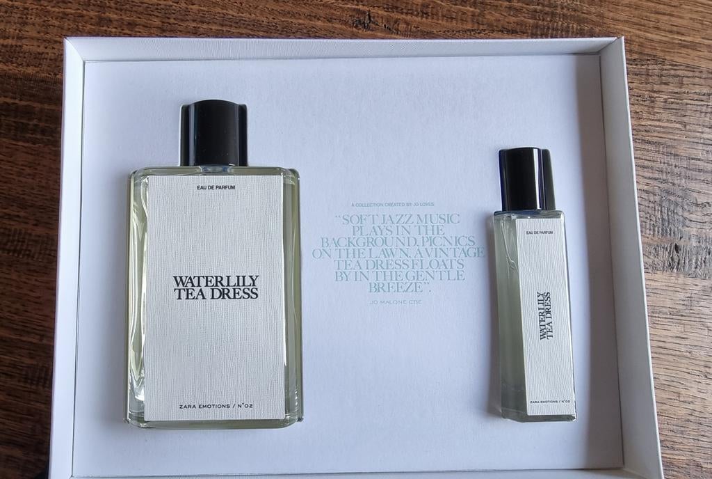 Zara Waterlily tea Dress 90 + 15ml edp, Ophalen of Verzenden, Gebruikt