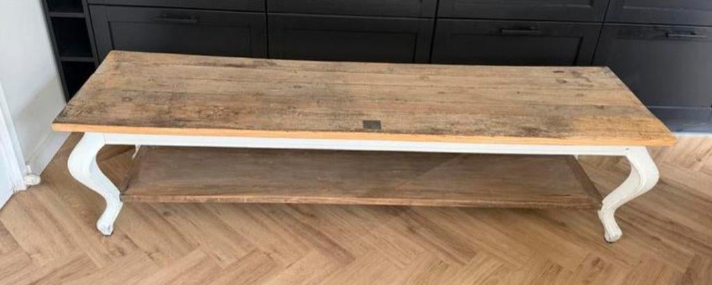 Riviera Maison salontafel tv meubel driftwood, Huis en Inrichting, Tafels | Salontafels, Ophalen, Rechthoekig, 50 tot 100 cm, Minder dan 50 cm