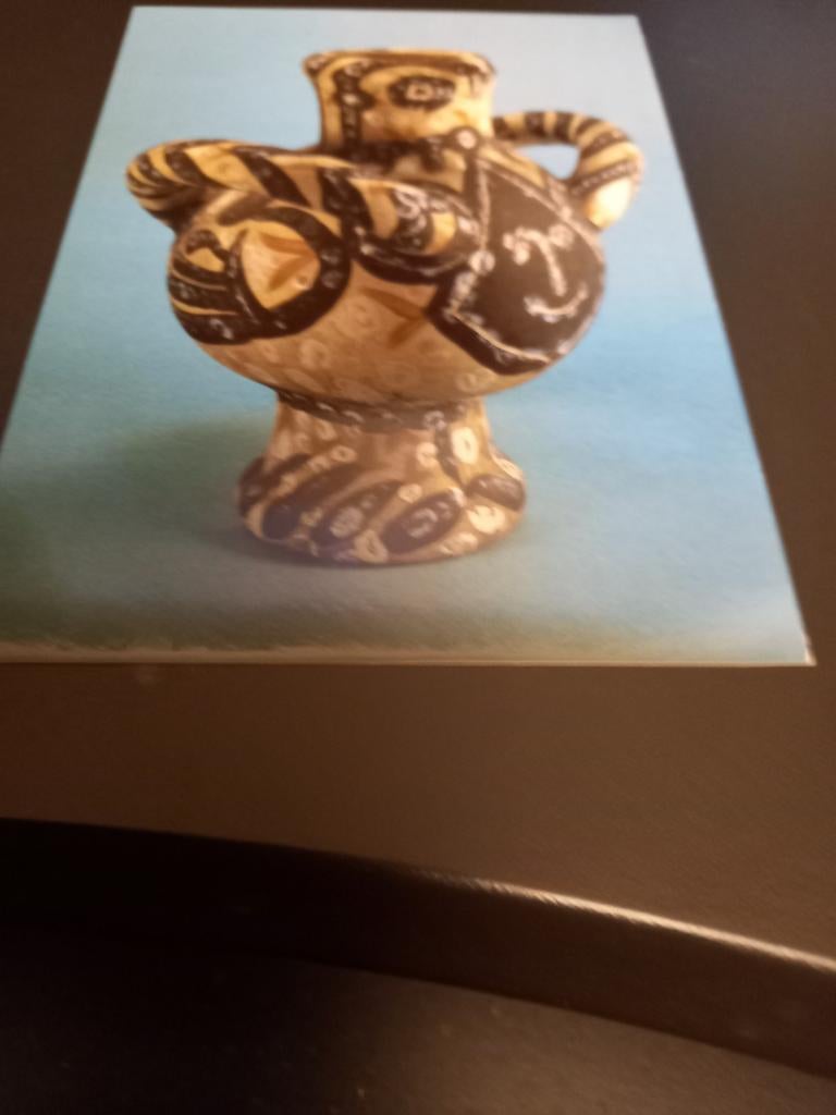 Kunstkaart Picasso, vase oiseau. Ongelopen, Verzenden, 1940 tot 1960, Ongelopen, Sterren en Beroemdheden