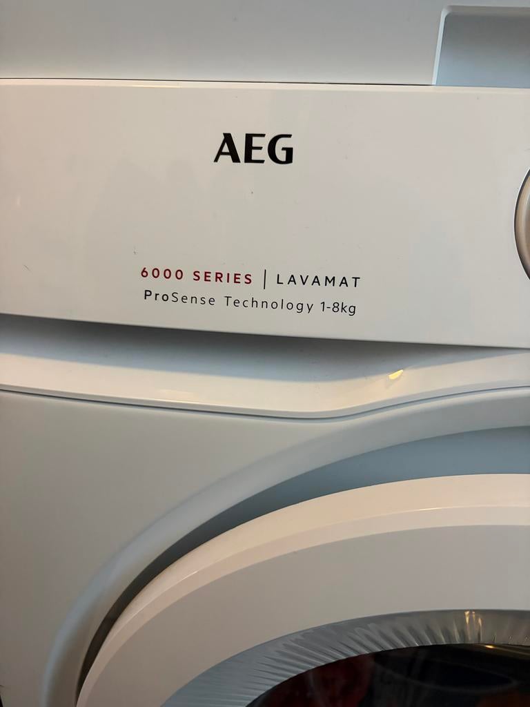 AEG Lavamat 6000 Series ProSense 1-8kg Wasmachine, Witgoed en Apparatuur, Wasmachines, Ophalen, Gebruikt, Wolwasprogramma, Voorlader